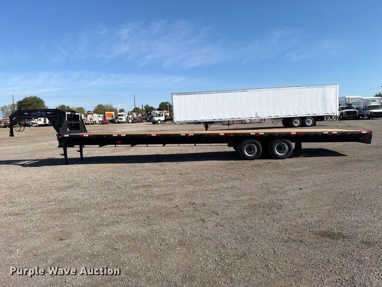 image for item FB5187 2016 Load Trail Load Max flatbed trailer