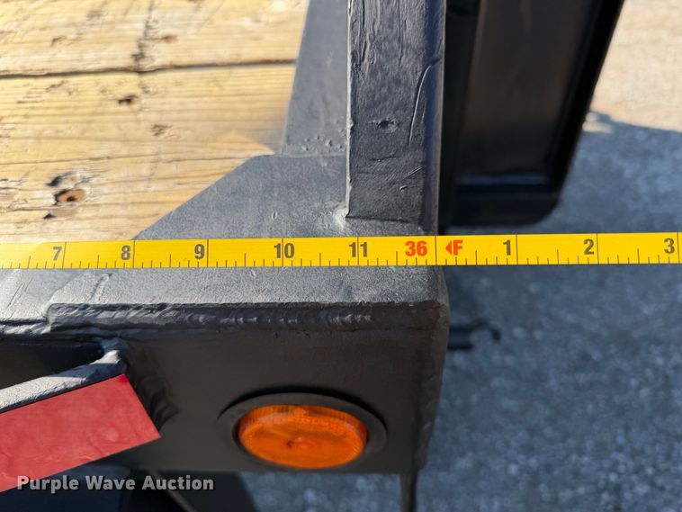 image for item FB5187 2016 Load Trail Load Max flatbed trailer