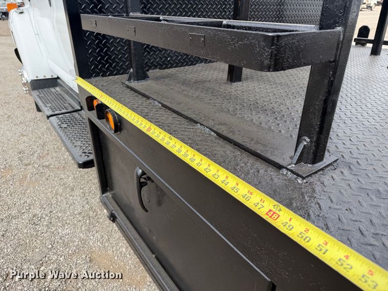 image for item FB5214 2008 Chevrolet C4500 Crew Cab flatbed truck