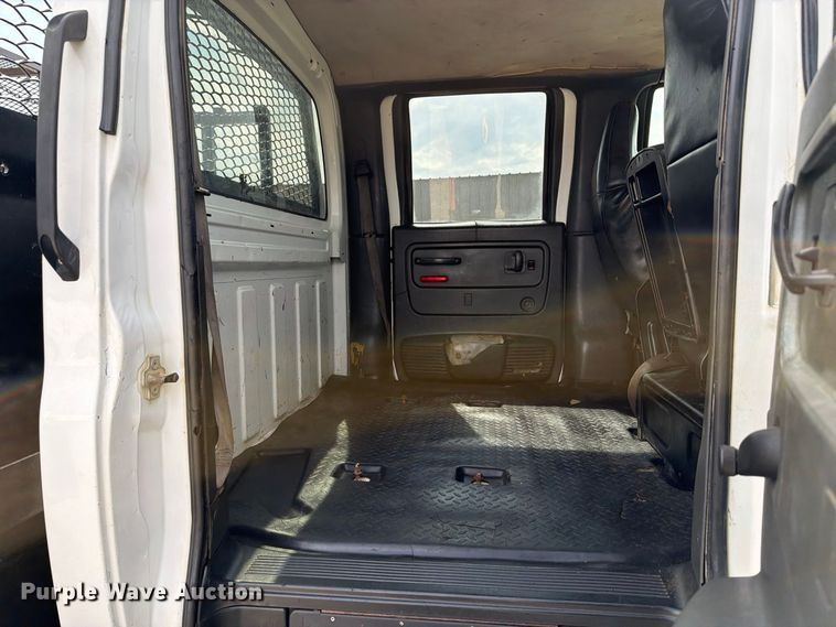 image for item FB5214 2008 Chevrolet C4500 Crew Cab flatbed truck