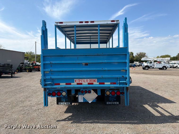 image for item FB5215 2017 Ford F-750 Super Duty flatbed truck