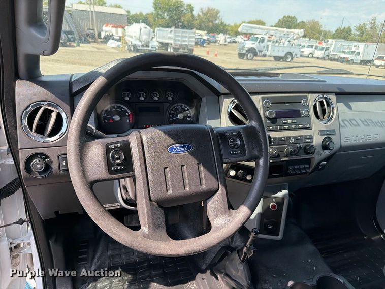 image for item FB5215 2017 Ford F-750 Super Duty flatbed truck