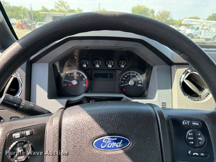 image for item FB5215 2017 Ford F-750 Super Duty flatbed truck