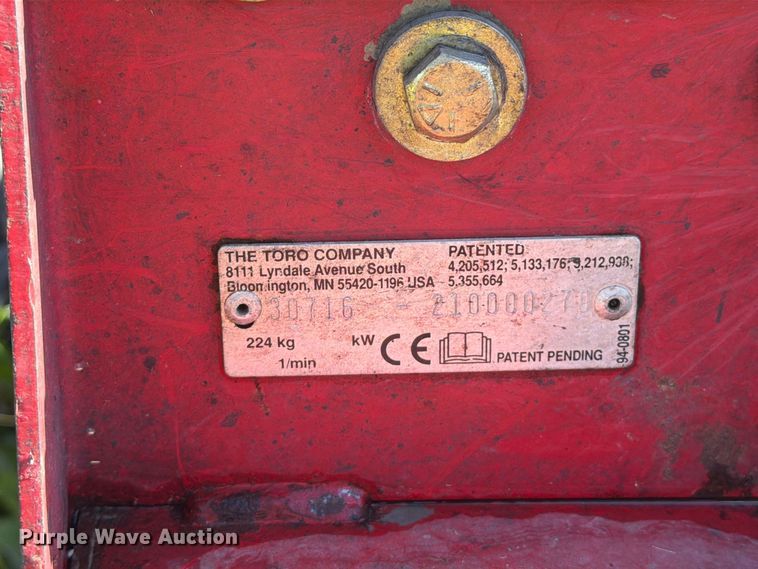image for item FB5953 Toro Groundsmaster 30789 lawn mower