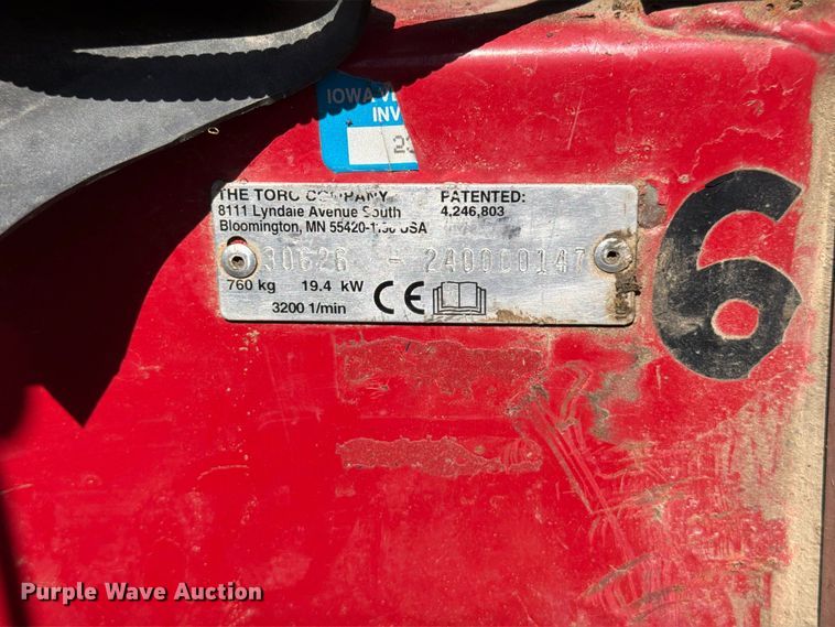 image for item FB5954 Toro Groundsmaster 328D lawn mower