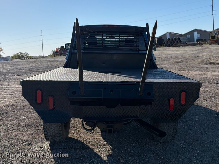 image for item FB5959 2003 Dodge Ram 3500 Crew Cab bale bed pickup truck