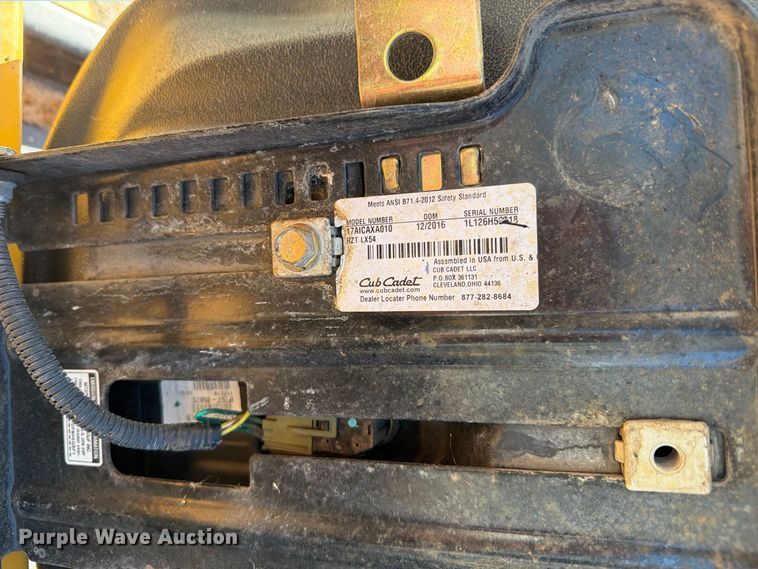 image for item FB5961 Cub Cadet RZT LX54 ZTR lawn mower