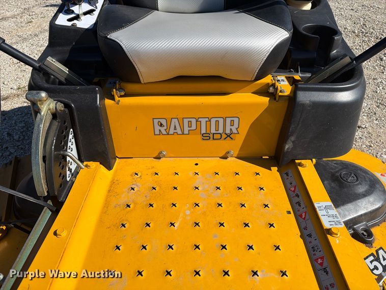 image for item FB5964 Hustler Raptor SDX ZTR lawn mower
