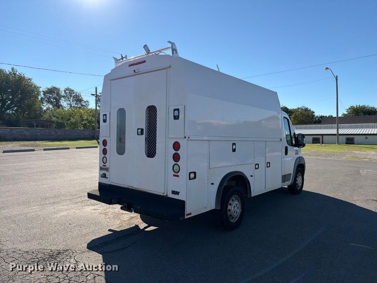 image for item FB8986 2017 Ram Promaster 3500 utility van