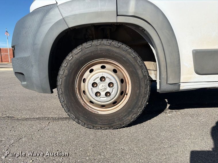 image for item FB8986 2017 Ram Promaster 3500 utility van