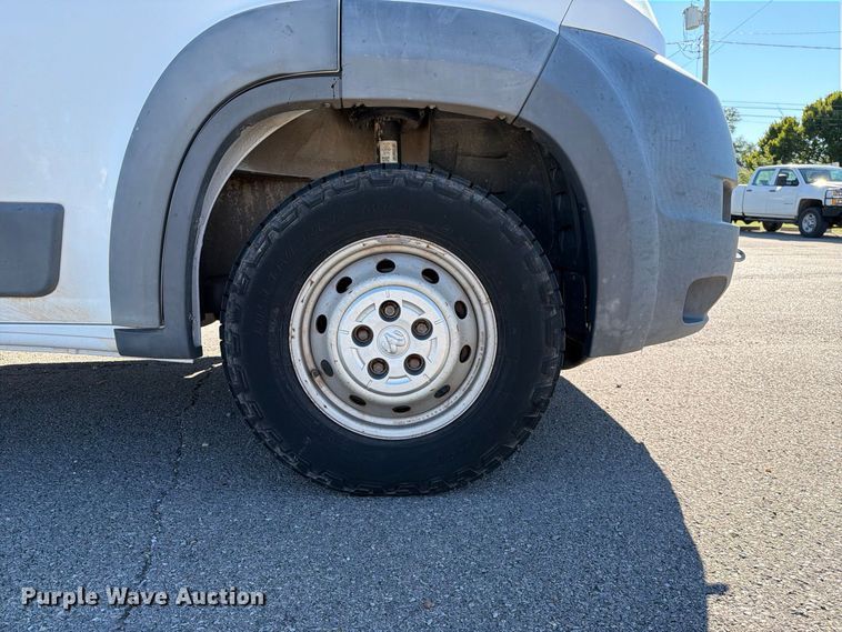 image for item FB8986 2017 Ram Promaster 3500 utility van
