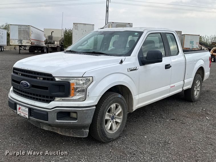 image for item FC4445 2018 Ford F150 Ext. Cab pickup truck
