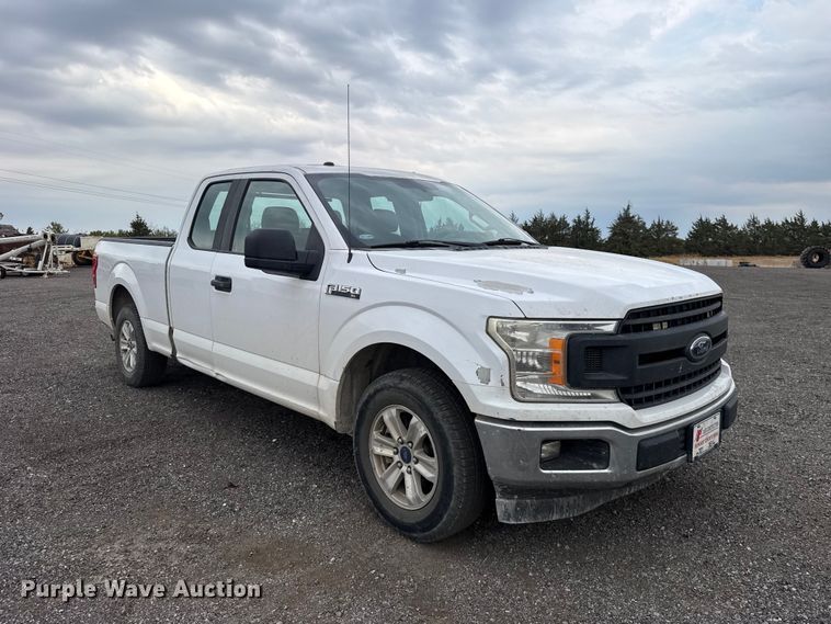 image for item FC4445 2018 Ford F150 Ext. Cab pickup truck