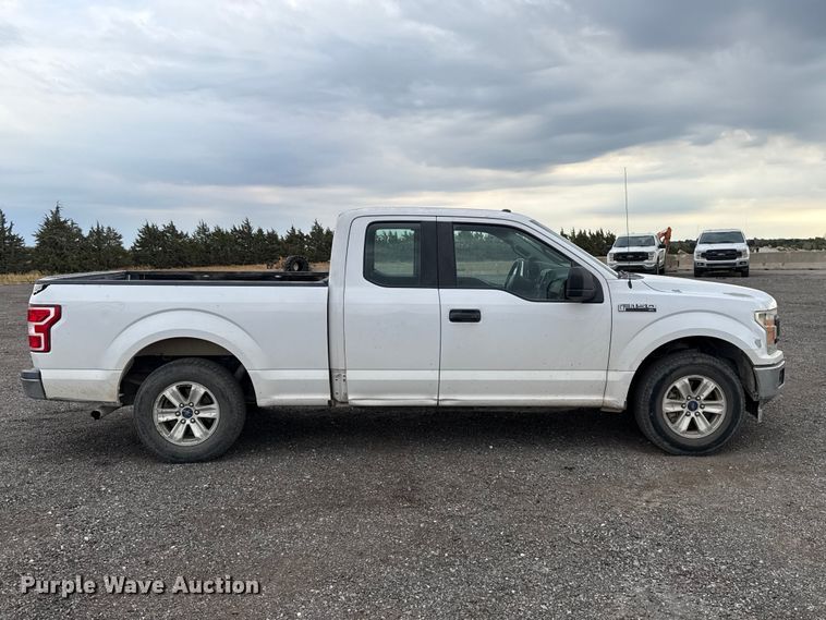 image for item FC4445 2018 Ford F150 Ext. Cab pickup truck