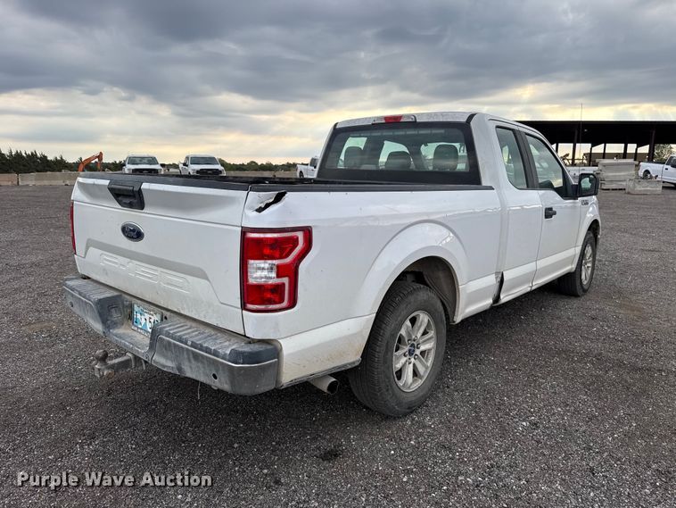 image for item FC4445 2018 Ford F150 Ext. Cab pickup truck