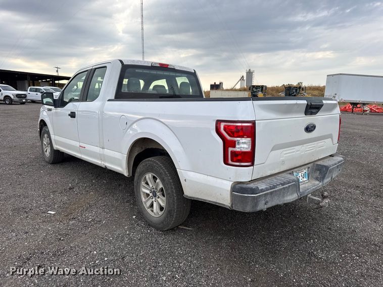 image for item FC4445 2018 Ford F150 Ext. Cab pickup truck