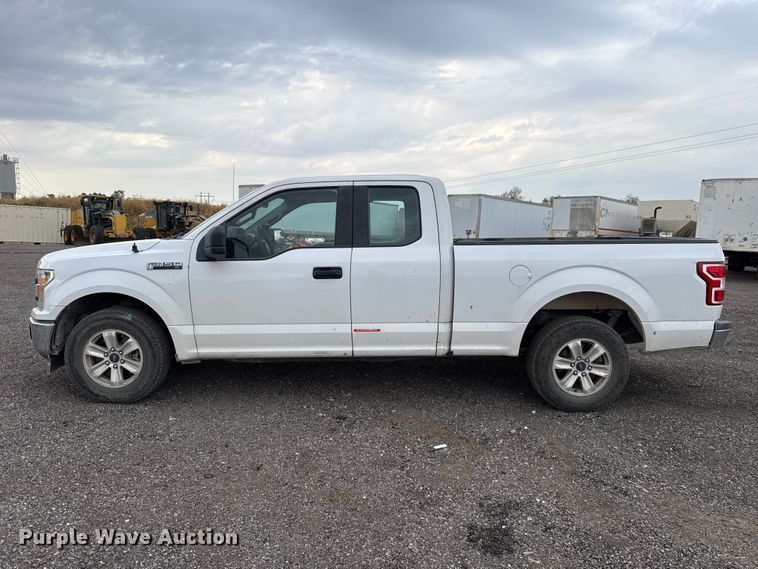 image for item FC4445 2018 Ford F150 Ext. Cab pickup truck