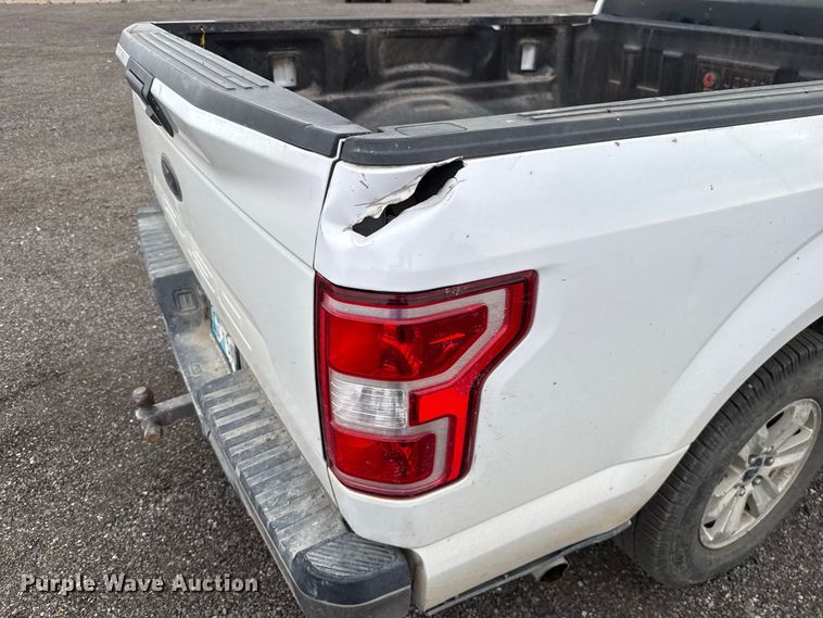 image for item FC4445 2018 Ford F150 Ext. Cab pickup truck