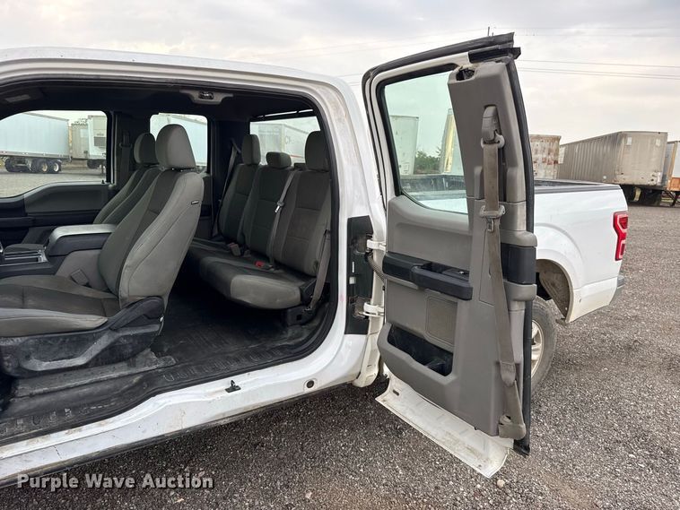 image for item FC4445 2018 Ford F150 Ext. Cab pickup truck