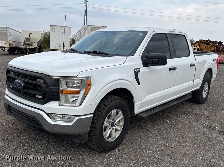 image for item FC4446 2021 Ford F150 Crew Cab pickup truck