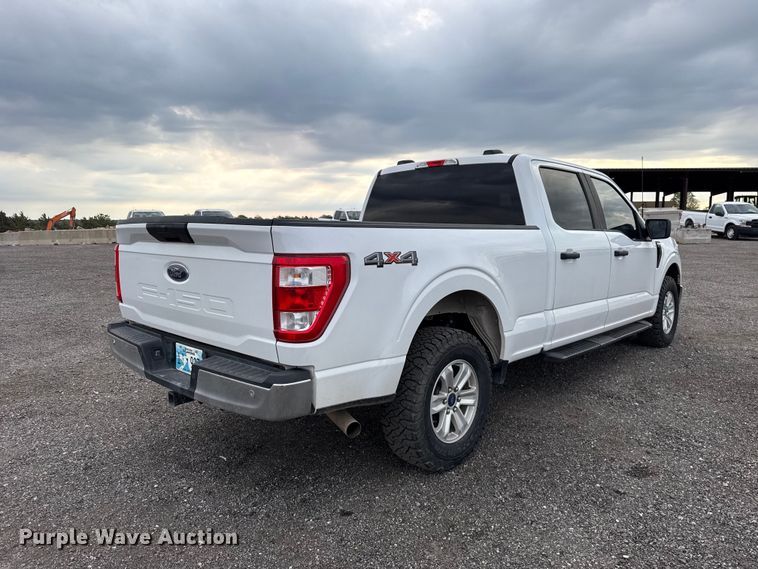 image for item FC4446 2021 Ford F150 Crew Cab pickup truck
