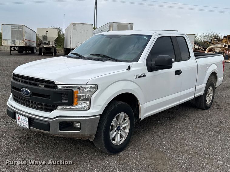 image for item FC4449 2018 Ford F150 Ext. Cab pickup truck