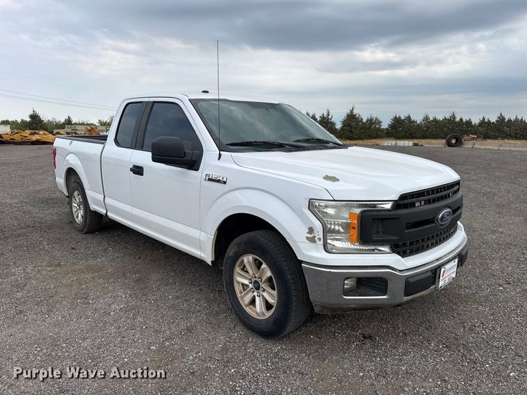 image for item FC4449 2018 Ford F150 Ext. Cab pickup truck