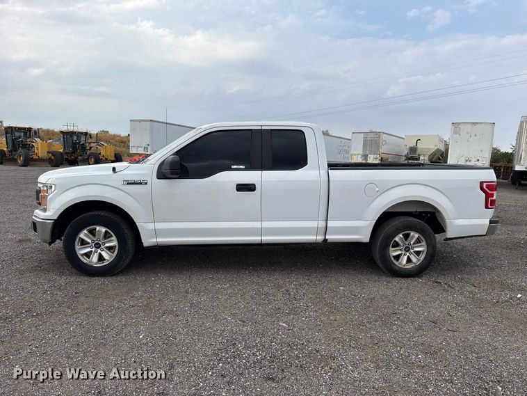 image for item FC4449 2018 Ford F150 Ext. Cab pickup truck