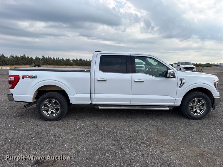 image for item FC4450 2022 Ford F150 Crew Cab pickup truck