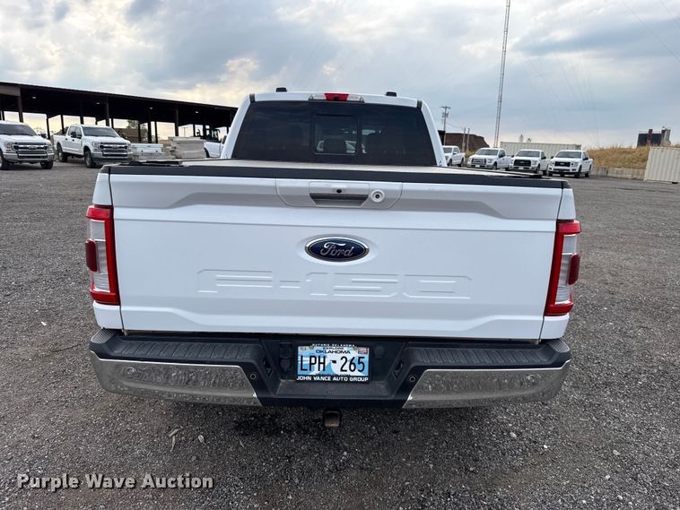 image for item FC4450 2022 Ford F150 Crew Cab pickup truck