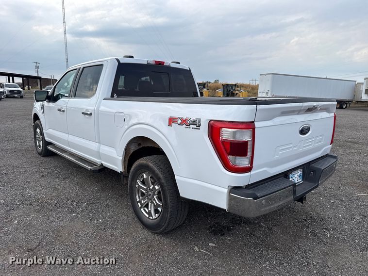 image for item FC4450 2022 Ford F150 Crew Cab pickup truck