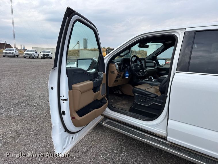 image for item FC4450 2022 Ford F150 Crew Cab pickup truck