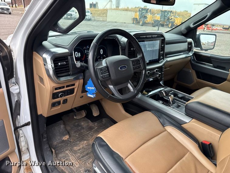 image for item FC4450 2022 Ford F150 Crew Cab pickup truck