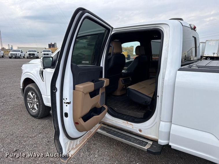image for item FC4450 2022 Ford F150 Crew Cab pickup truck