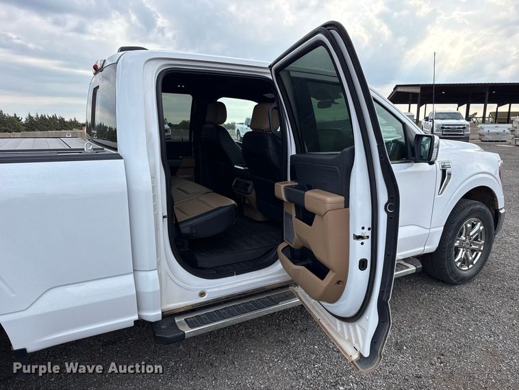 image for item FC4450 2022 Ford F150 Crew Cab pickup truck
