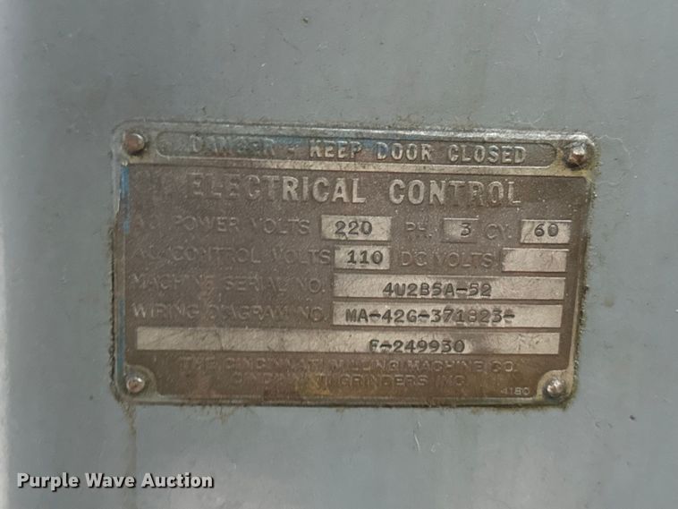 image for item FC4475 Cincinnati cylindrical grinder