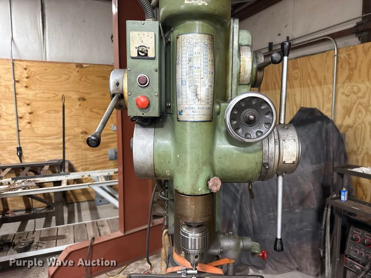 image for item FC4478 King Kong Iron Works KUD-540 drill press