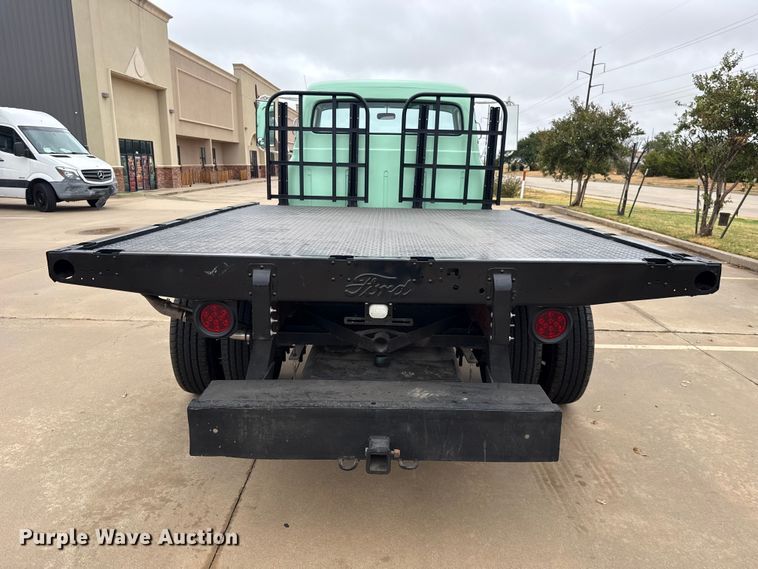 image for item FC4479 1956 Ford F350 flatbed pickup truck