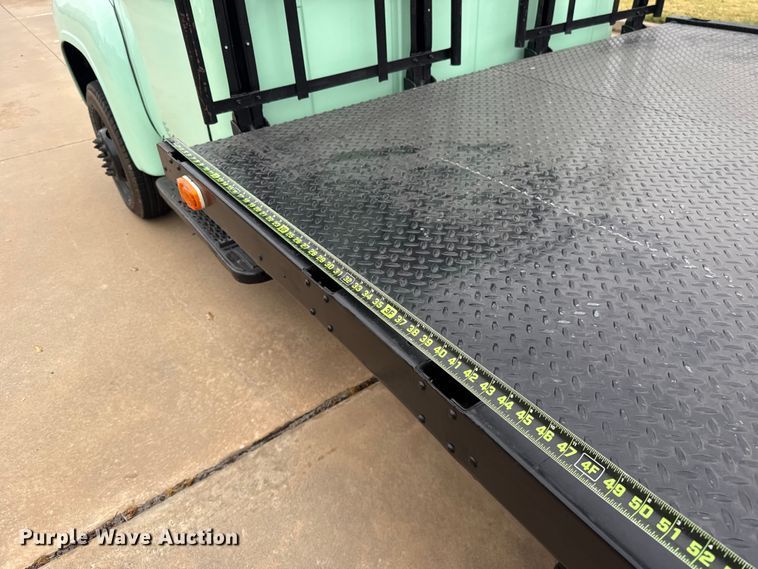 image for item FC4479 1956 Ford F350 flatbed pickup truck