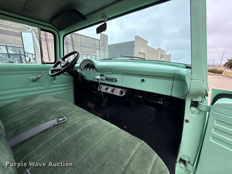 image for item FC4479 1956 Ford F350 flatbed pickup truck