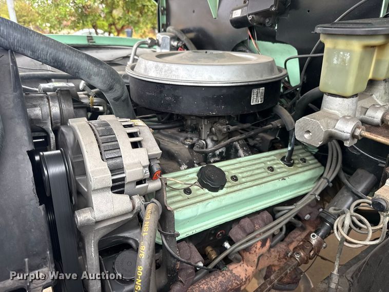 image for item FC4479 1956 Ford F350 flatbed pickup truck
