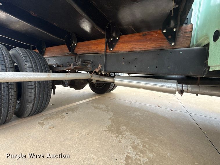 image for item FC4479 1956 Ford F350 flatbed pickup truck