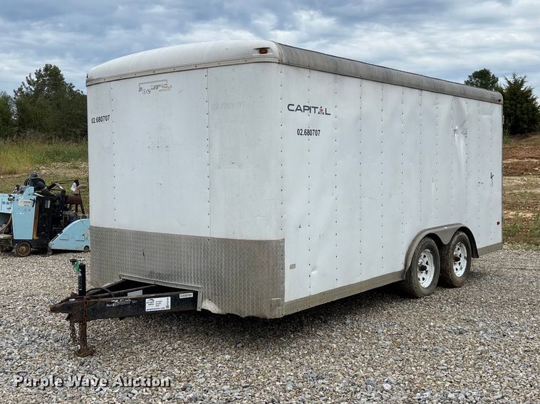 image for item FG0755 2007 DooLittle enclosed cargo trailer