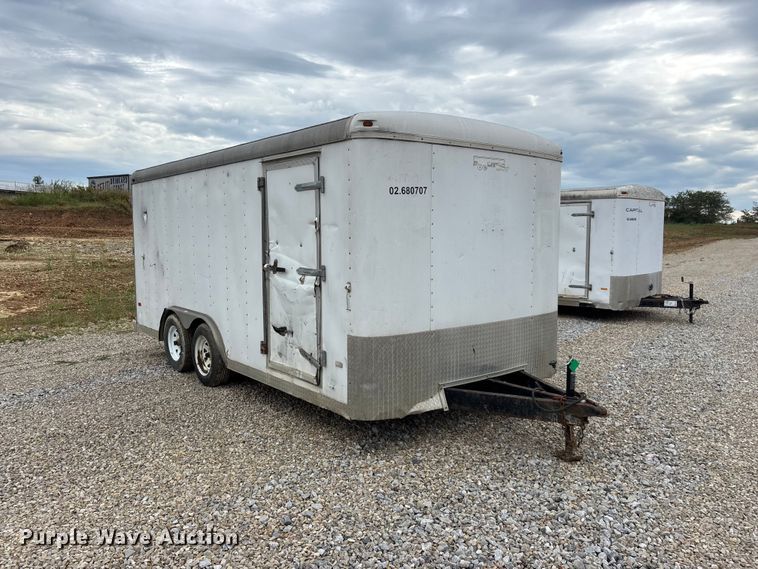 image for item FG0755 2007 DooLittle enclosed cargo trailer