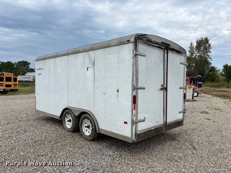 image for item FG0755 2007 DooLittle enclosed cargo trailer