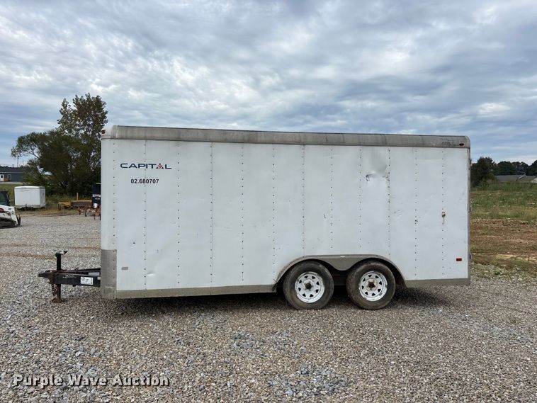 image for item FG0755 2007 DooLittle enclosed cargo trailer