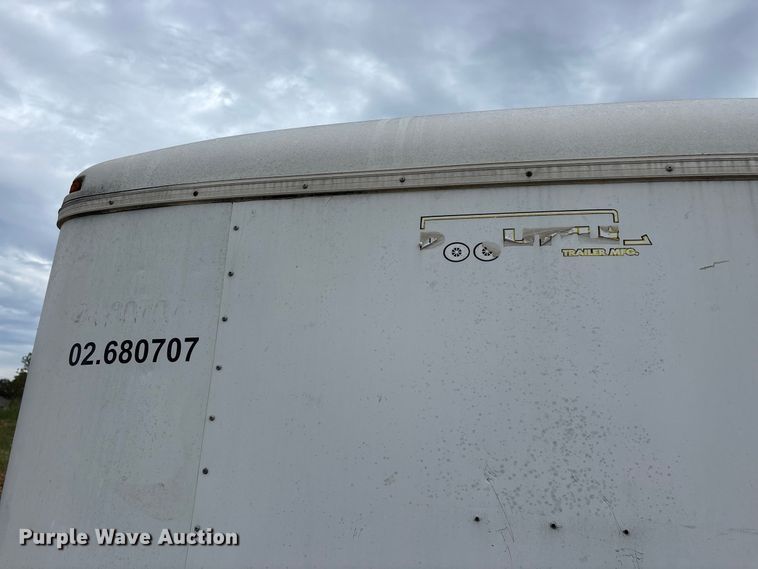 image for item FG0755 2007 DooLittle enclosed cargo trailer