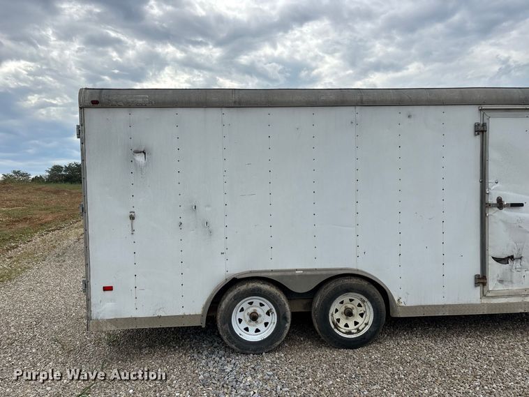 image for item FG0755 2007 DooLittle enclosed cargo trailer