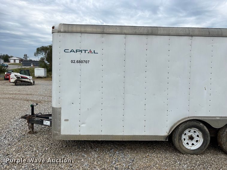 image for item FG0755 2007 DooLittle enclosed cargo trailer