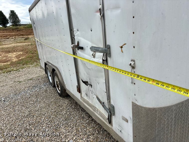 image for item FG0755 2007 DooLittle enclosed cargo trailer